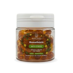 Cápsulas CBD 1500mg Antiestrés