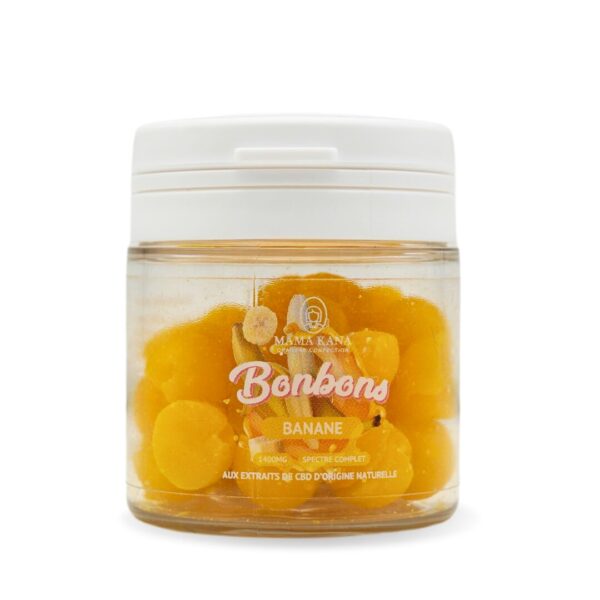 Caramelos 1400mg CBD Plátano