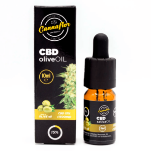 Aceite de CBD Cannaflor 15%-10 ml