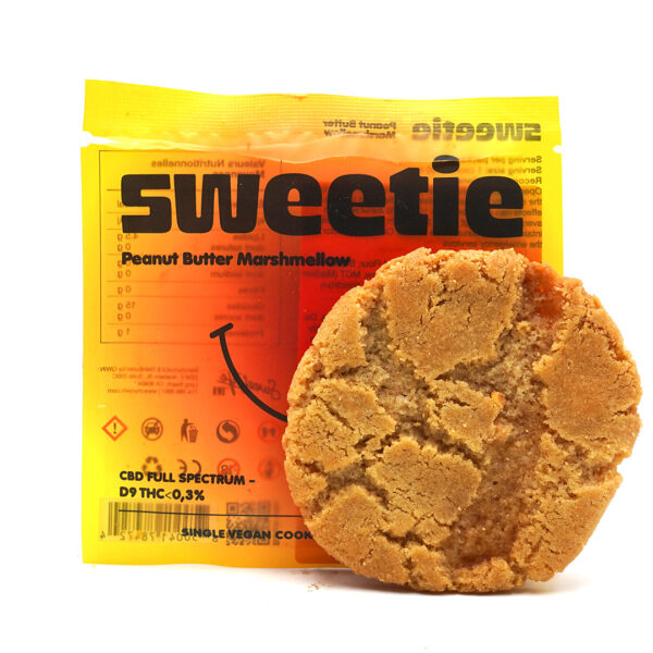 Galletas THC 100mg - Peanut Butter Marshmallow