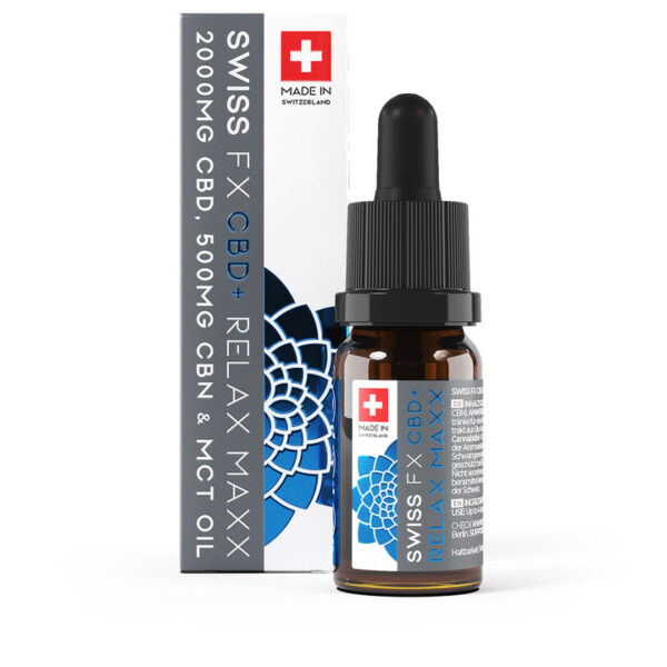 Aceite de CBD RELAX MAXX Swiss FX