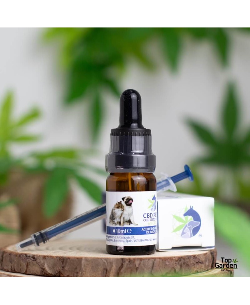 Aceite 6% CBD + 1% CBG Animales 10ml