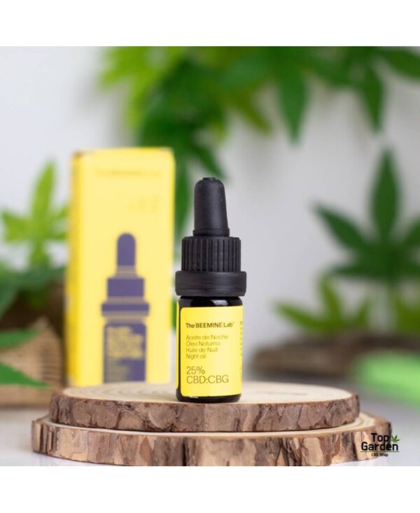 Aceite Noche CBD y CBG 25% con Melatonina