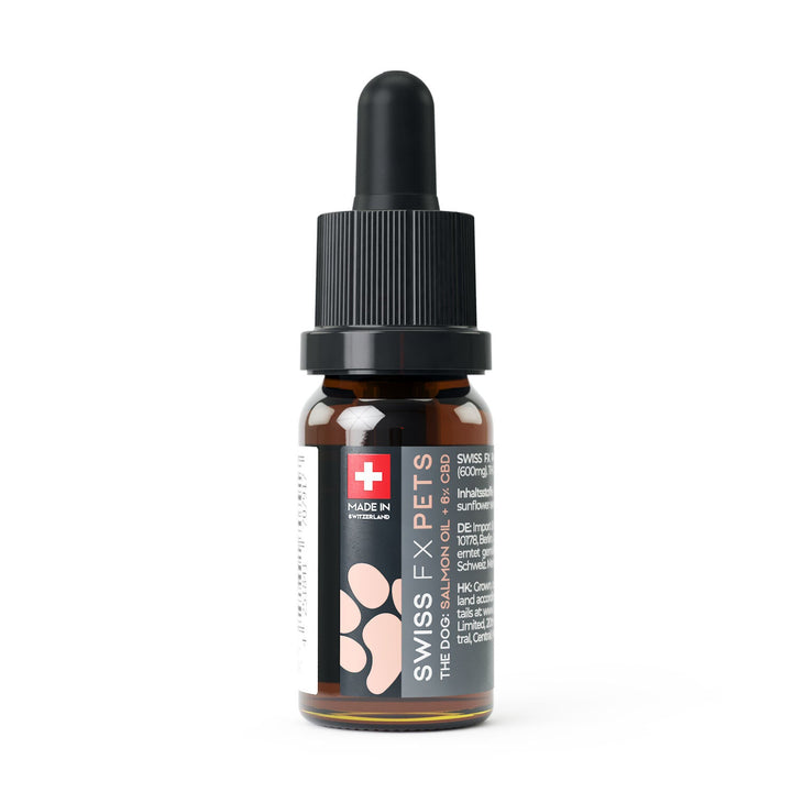 Aceite de CBD para perros 6% Salmón