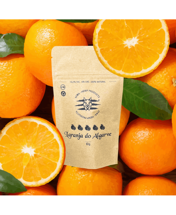 Flor CBD Laranja do Algarve Lynx Hemp